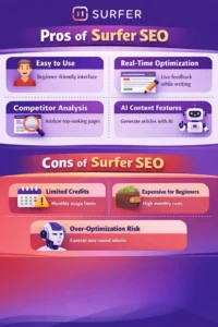PROs and Cons of Surfer SEO